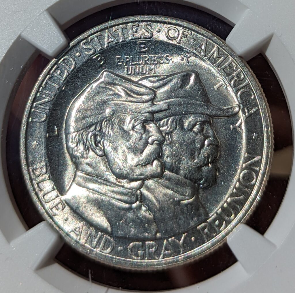 1936 Gettysburg Commemorative Half Dollar NGC MS65 Rare Coins Of